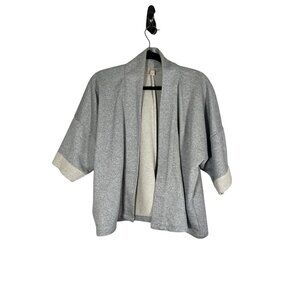 Retro Knit Sweater OS Gray Neutral Preppy Classic Chic Minimalist Sporty Active